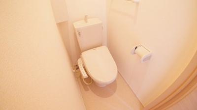 トイレもきれいです