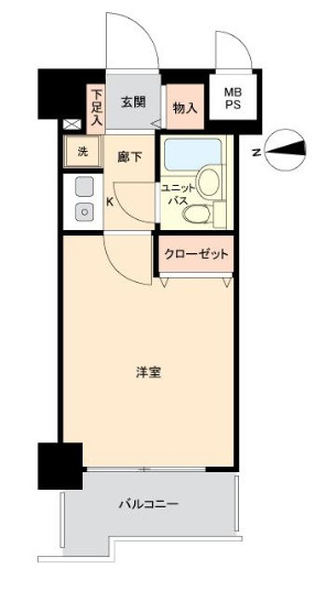 ライオンズマンション本厚木第3の間取り