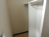 ２Ｆの部屋にはウォークインクローゼットがあります。