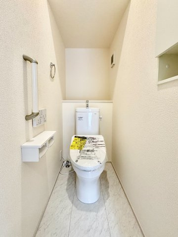 《仲介手数料半額》狭山市南入曽　新築戸建　全１棟　のトイレ