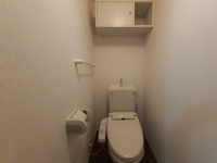 トイレもきれいです