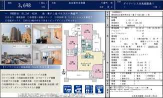  | 新築マンションに変身？【ダイアパレス白鳥庭園通り】仲介手数料無料！船方小学校・日比野中学校