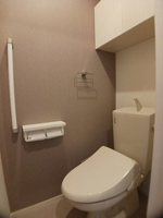 清潔感のあるトイレです