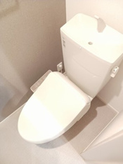 シンプルで使いやすいトイレです