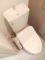 清潔感のあるトイレです