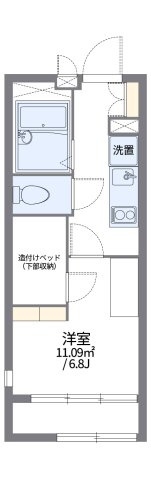 代表的な間取のため実際の間取とは異なる場合があります
