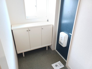 シンプルで使いやすい玄関です