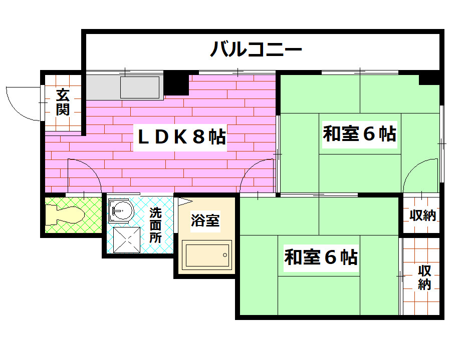 塩村ビルの間取り
