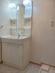 忙しい朝には欠かせない洗面所です
