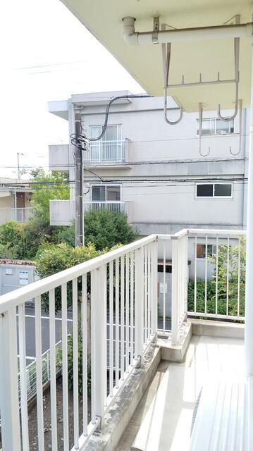 グリーンパーク田園１９号のバルコニー