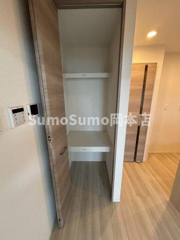 神戸市東灘区住吉宮町１丁目のアパートの収納|専用の収納スペースです