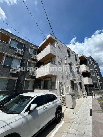 神戸市東灘区住吉宮町１丁目のアパートの外観|外観もきれいです