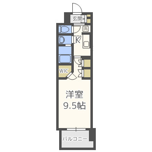 コンフォリア阿波座の間取り