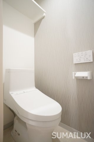 熊本市中央区琴平本町のアパートのトイレ