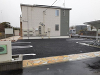 駐車場です