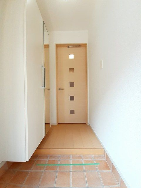 ソレイユの玄関