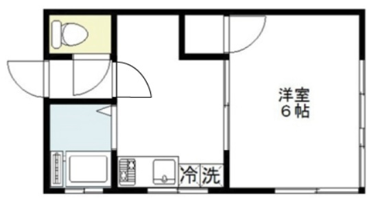 【間取り】 | あすかアパートメント瀬谷A