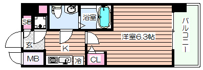 【間取り】 | エスリード桜ノ宮レジデンス