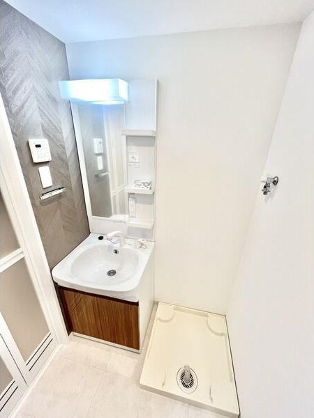 S-RESIDENCE堀田Northの洗面所