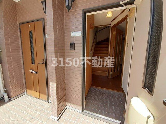 パルテールＢの玄関|玄関です