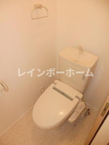 ブロッサムテラス松戸のトイレ