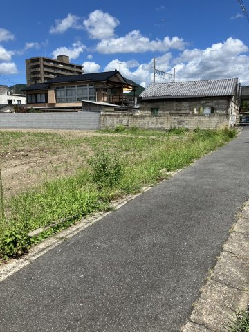 桐生市巴町一丁目土地東側の外観