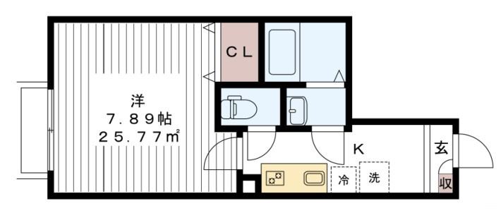 リロアン新松戸の間取り