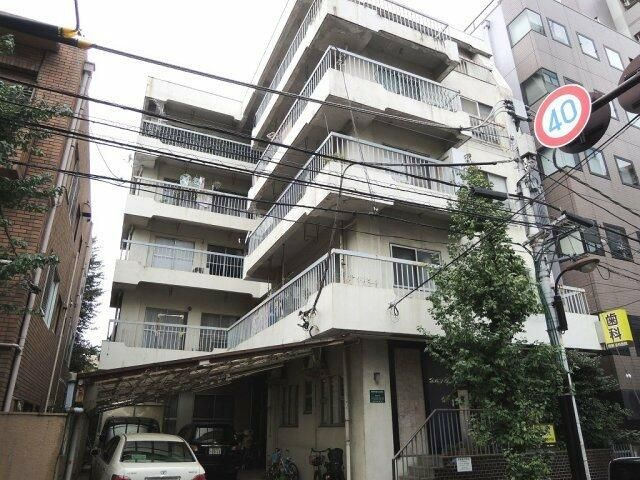 茗荷谷サンハイツの外観
