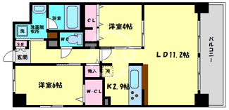 【間取り】 | フォーリアライズ京橋　聖賢小学校区 | フォーリアライズ京橋　間取り