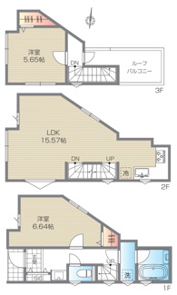 【間取り】 | 【仲介手数料無料！！】府中市本町2丁目　新築戸建て（全1棟）1号棟　4780万円