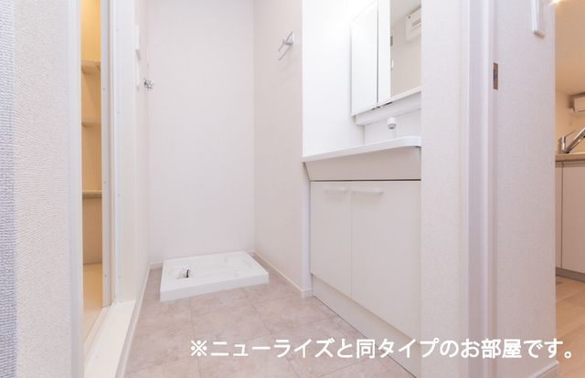 プラス　オンの洗面所