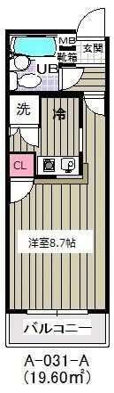 ローズマンションＡ３１番館(A-031)の間取り