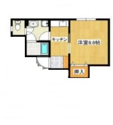 エシェル雑司ヶ谷の間取り|間取りです。