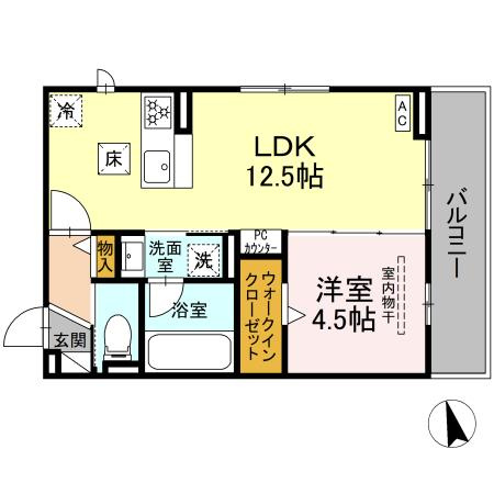 【間取り】 | Ｄ－ａｖａｎｃｅ戸崎元町