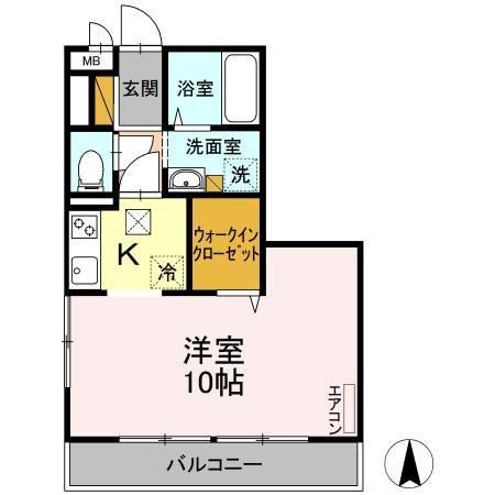 アルファタウン天王台の間取り