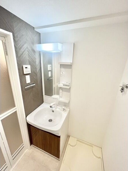 S-RESIDENCE堀田Northの洗面所