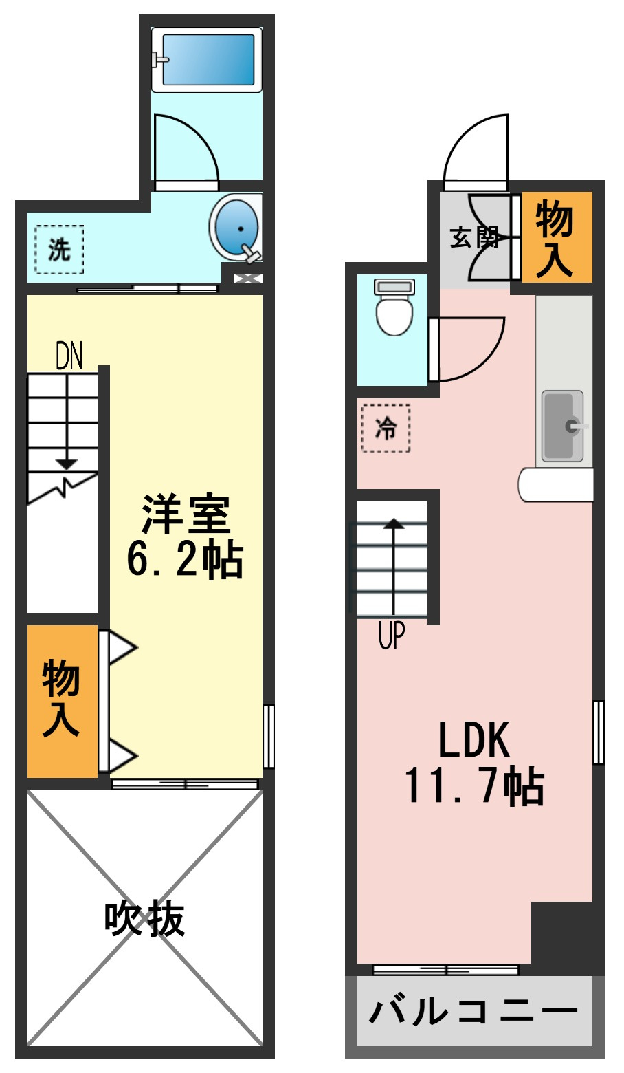 コライユの間取り