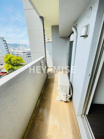 エヴァーグリーン思案橋のバルコニー|※同間取りの別のお部屋の写真です※