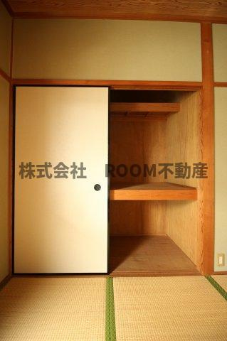 本村住宅の収納|収納のためのスペースです