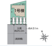 【名古屋市北区喜惣治2丁目5−1新築戸建】仲介手数料無料！楠西小学校・楠中学校の画像