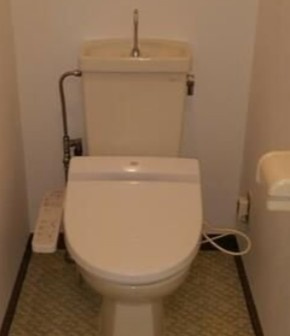 大川マンションのトイレ