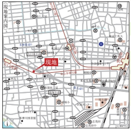 リバティ蒲田の地図