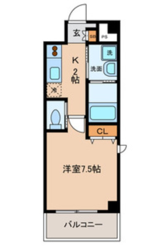 Grandeur亀有の間取り