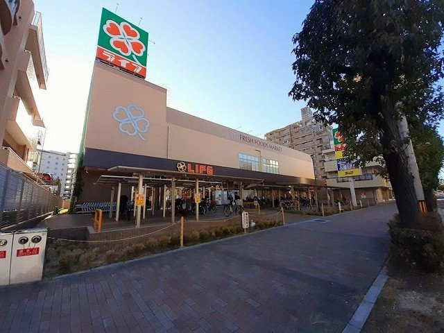 Ｔ’ｓキューブツーの周辺|ライフ須磨鷹取店まで1300m