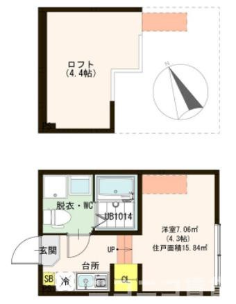 【間取り】 | ハーモニーテラス北小岩Ⅴ