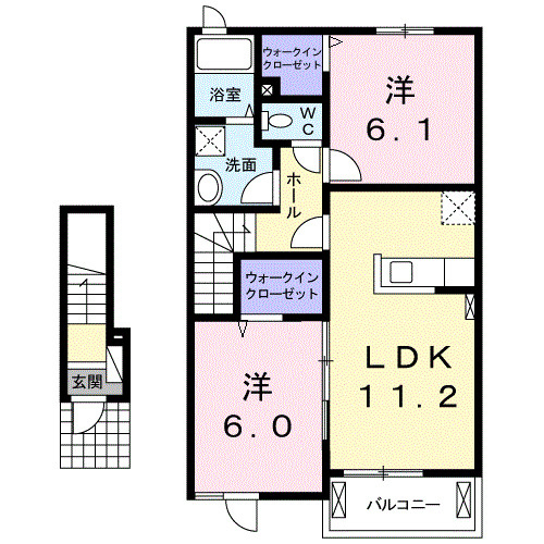 【間取り】 | サンリットⅢ