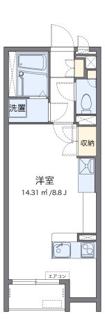 ミランダ六仙公園の間取り|代表的な間取のため実際の間取とは異なる場合があります