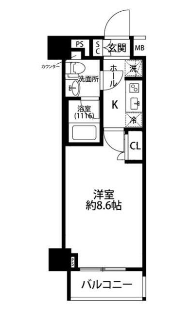 プレール・ドゥーク下板橋の間取り|間取りです。