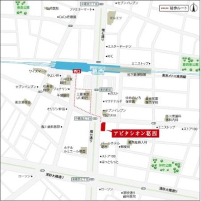 【地図】 | アビタシオン葛西