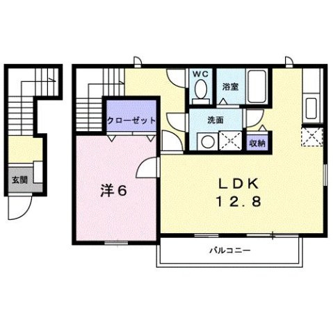 【間取り】 | ラ　シャンテ